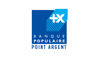 Logo Point argent Banque Populaire