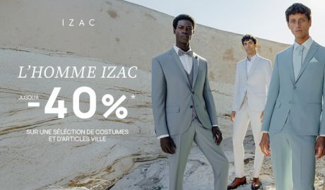 OFFRE L’HOMME IZAC