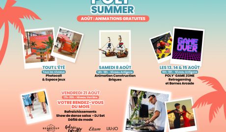 Vos animations gratuites d'Aout