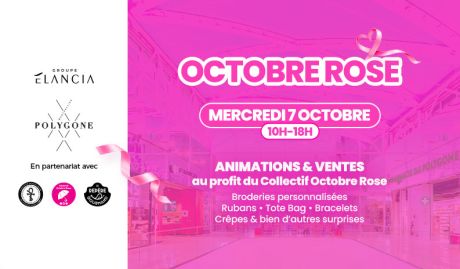 Evénement Octobre Rose le 7 octobre