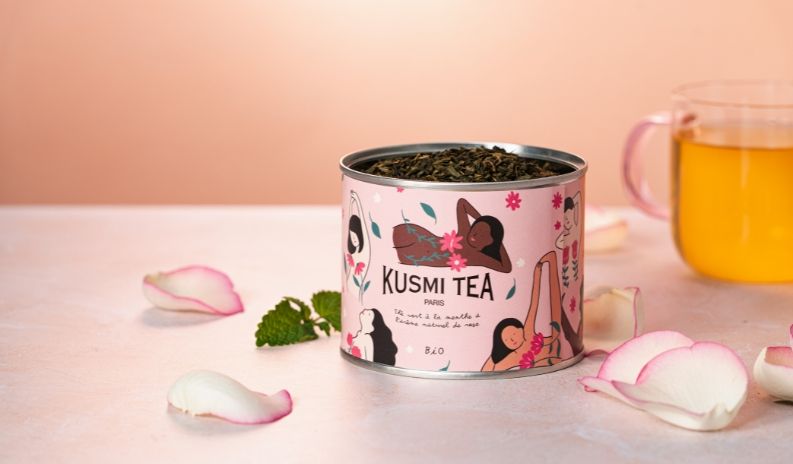 OCTOBRE ROSE chez KUSMI TEA