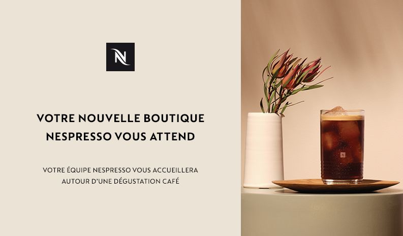 Nespresso a ouvert !