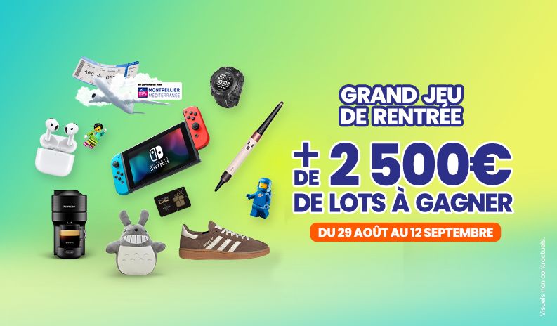 Grand Jeu Rentrée Polygone : 100% Gagnant