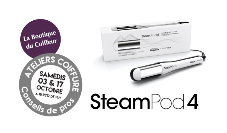 ATELIERS COIFFURE : SteamPod 4