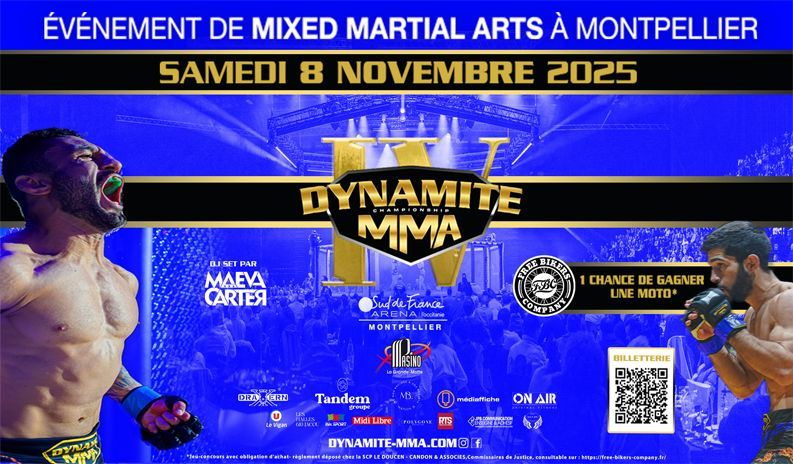 Dynamite MMA ce week-end à Montpellier
