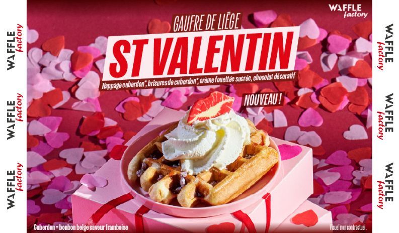 Waffle x St Valentin