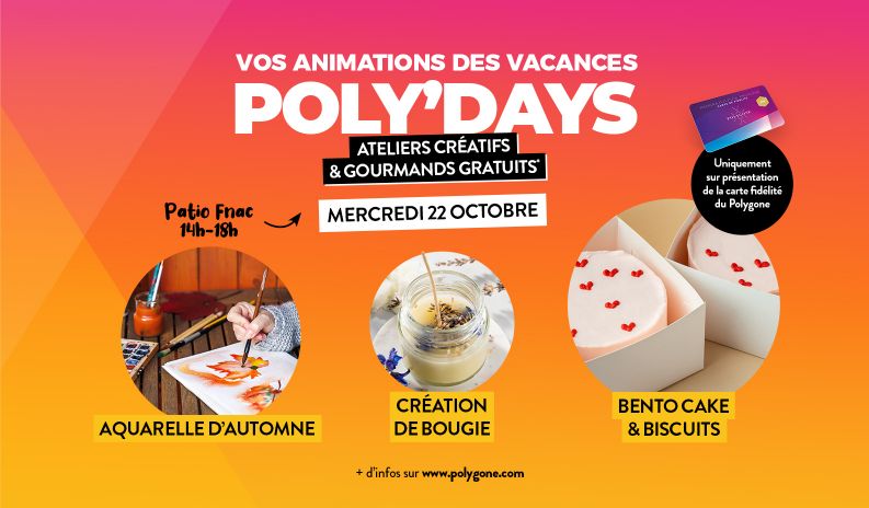 Poly’days : des activités pour tous pendant les vacances