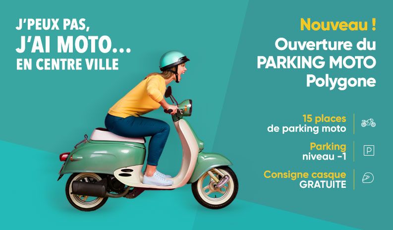 Parking moto
