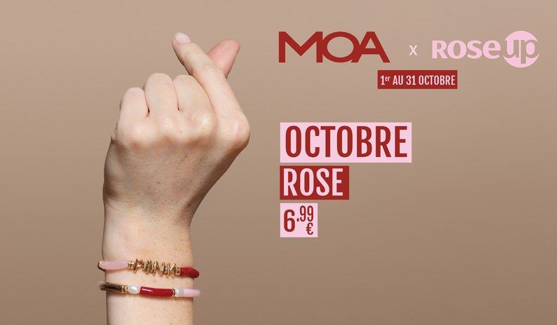 Octobre Rose : MOA s'engage aux côtés de RoseUp