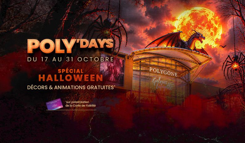 POLY'days Spécial Halloween : le Polygone hanté du 17 au 31 octobre