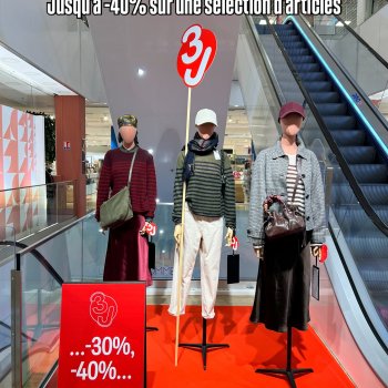 C’EST LES 3J AUX GALERIES LAFAYETTE ! 😍
[Jusqu’à -40% sur vos marques préférées 🛍️]

🤔Saviez-vous qu’il y avait une p…